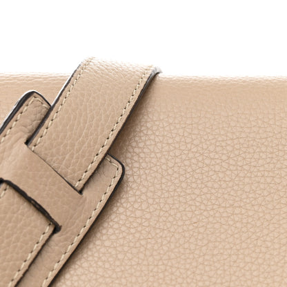 Celine Drummed Calfskin Suede Medium Trapeze Dune 8 of 10