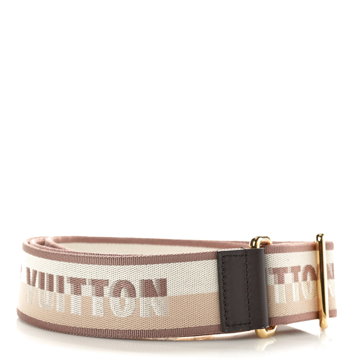 Jacquard Speedy Bandouliere 20 Shoulder Strap Beige Brown