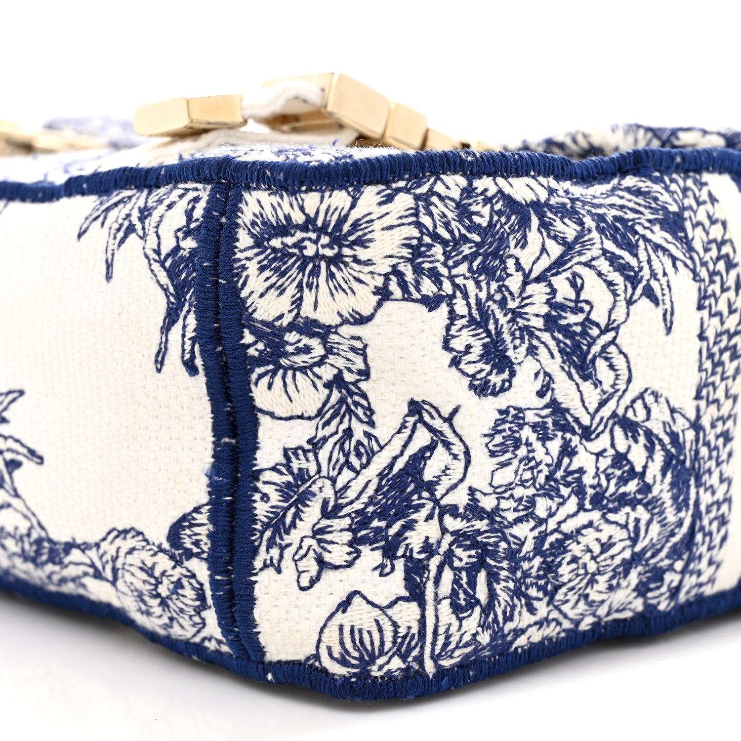 Christian Dior Canvas Embroidered Reve D'Infini Small Diorcamp Messenger  Blue 10 of 11