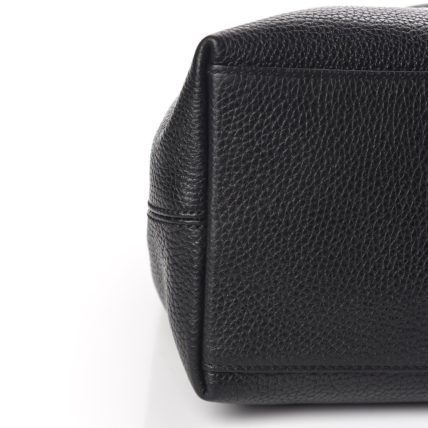 Gucci Pebbled Calfskin Medium Soho Chain Shoulder Bag Black 8 of 9