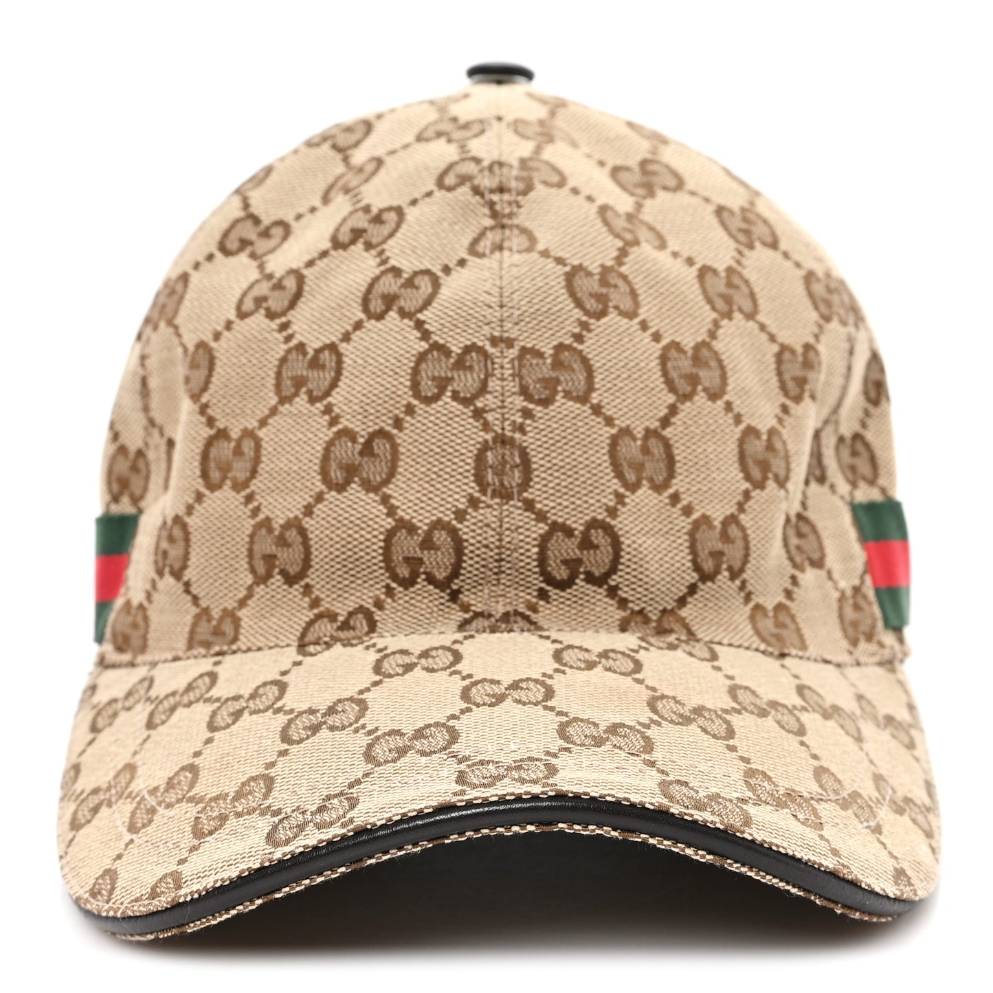 Monogram Web Baseball Hat M Beige Cocoa