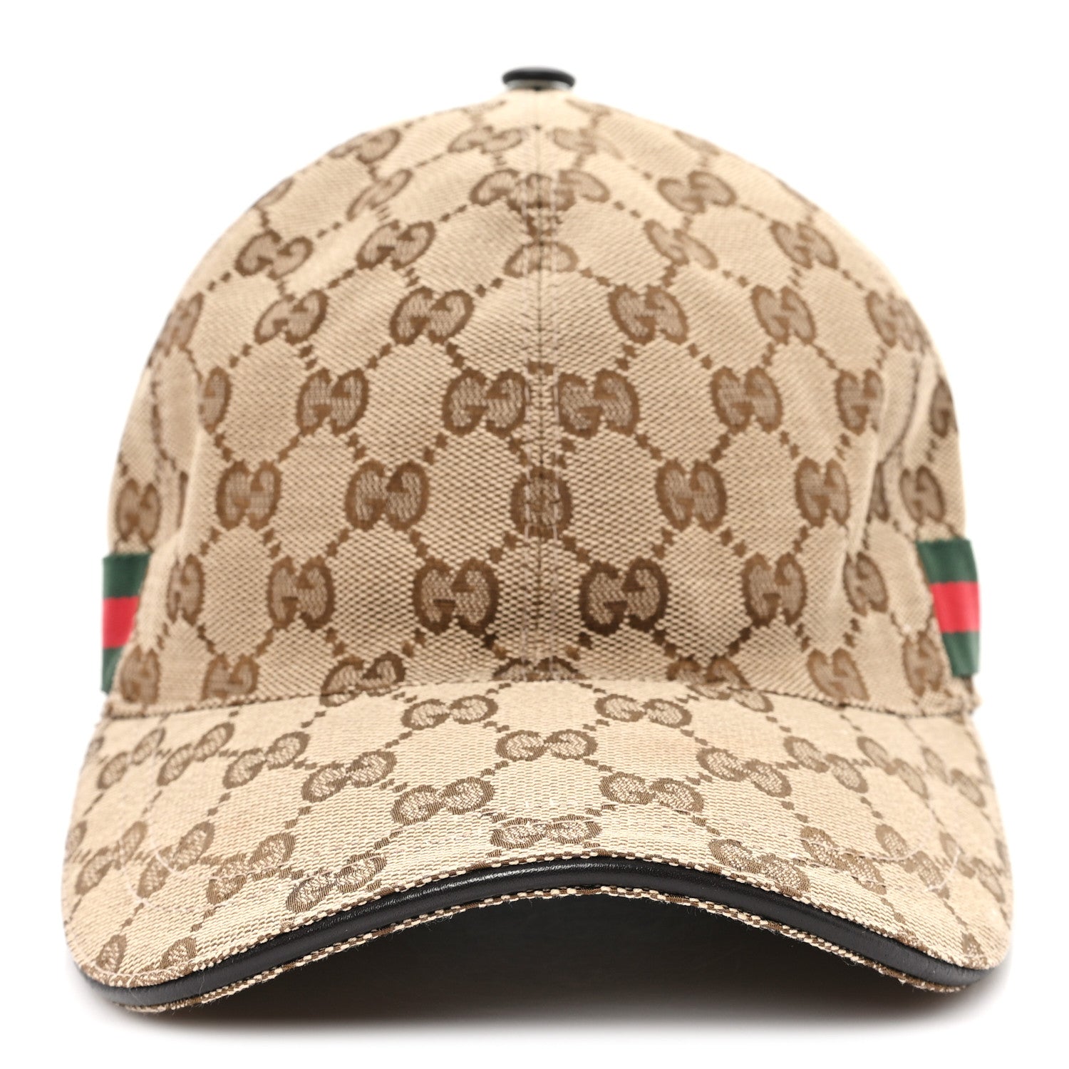 Gucci Monogram Web Baseball Hat M Beige Cocoa 3 of 9