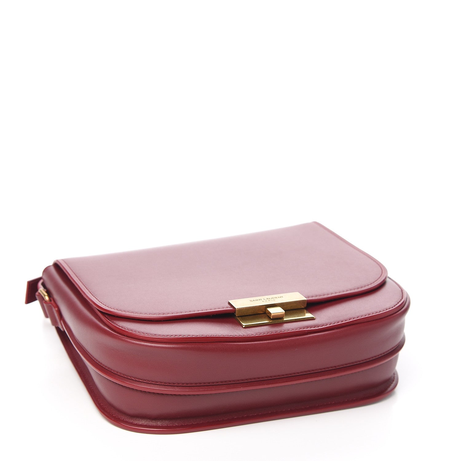 Saint Laurent Calfskin Betty Messenger Red 3 of 10