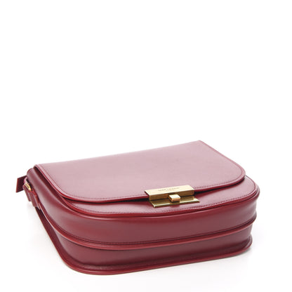 Saint Laurent Calfskin Betty Messenger Red 3 of 10
