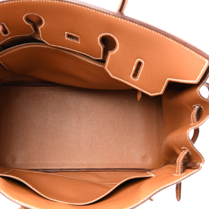 Hermes Togo Birkin 35 Gold 5 of 16