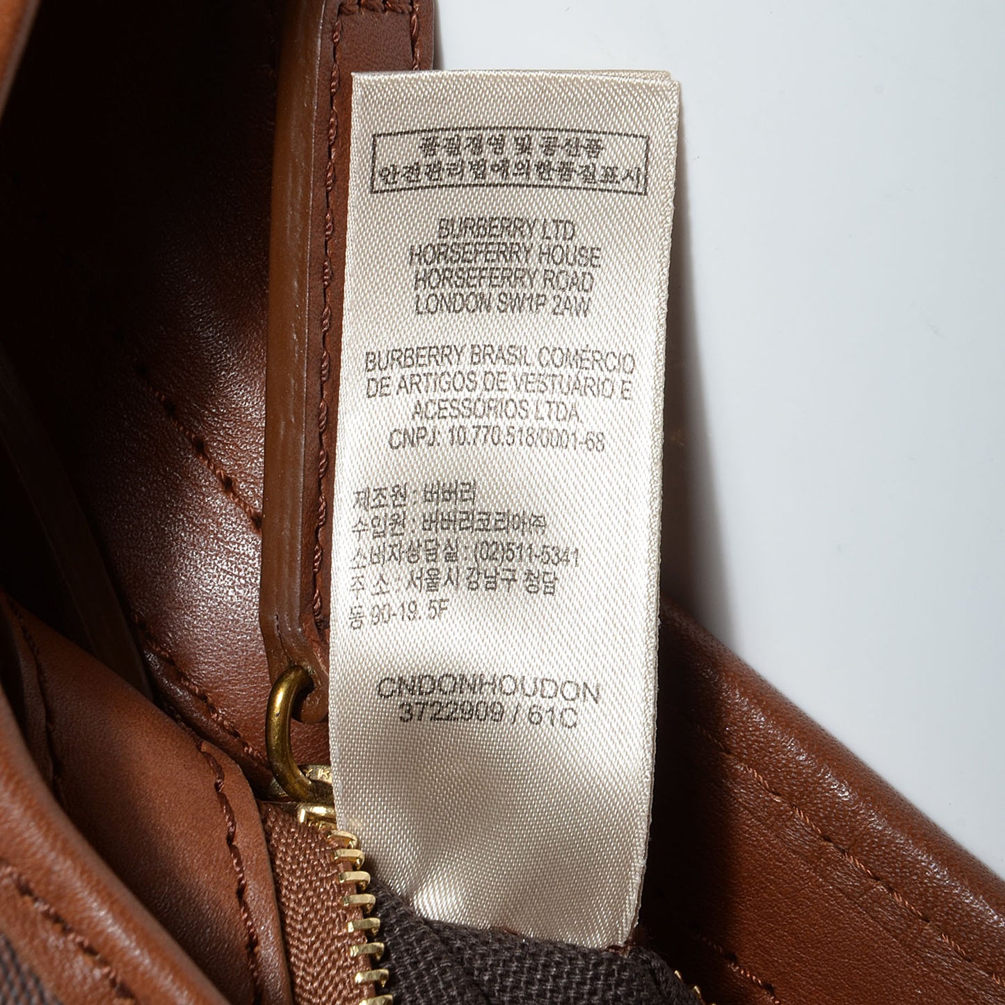 Smoked Check Brooklyn Hobo Tan