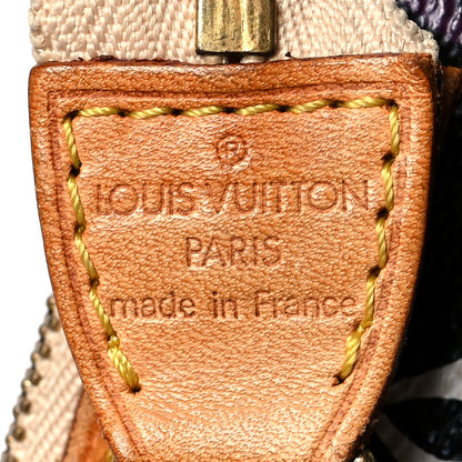 Louis Vuitton Monogram Multicolor Pochette Accessories Black 8 of 14