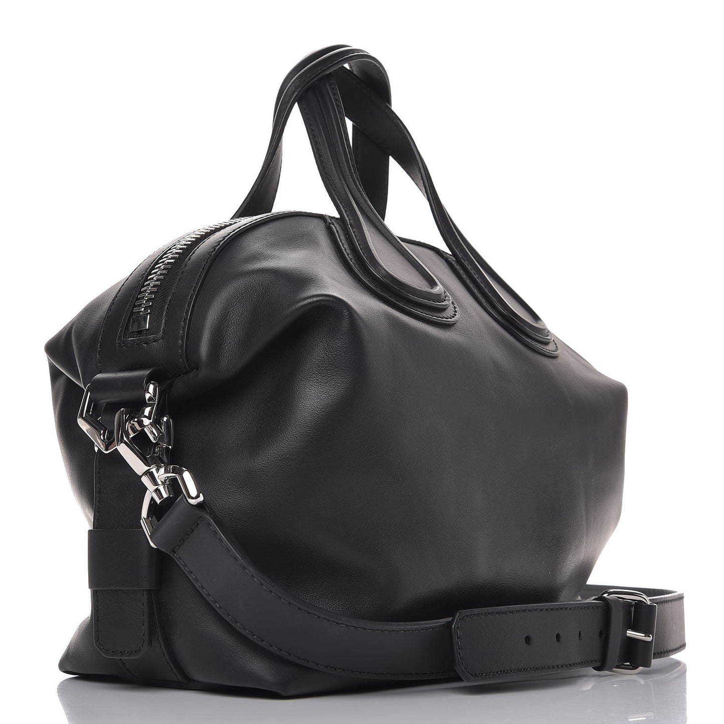 Calfskin Studded Star Small Nightingale Black