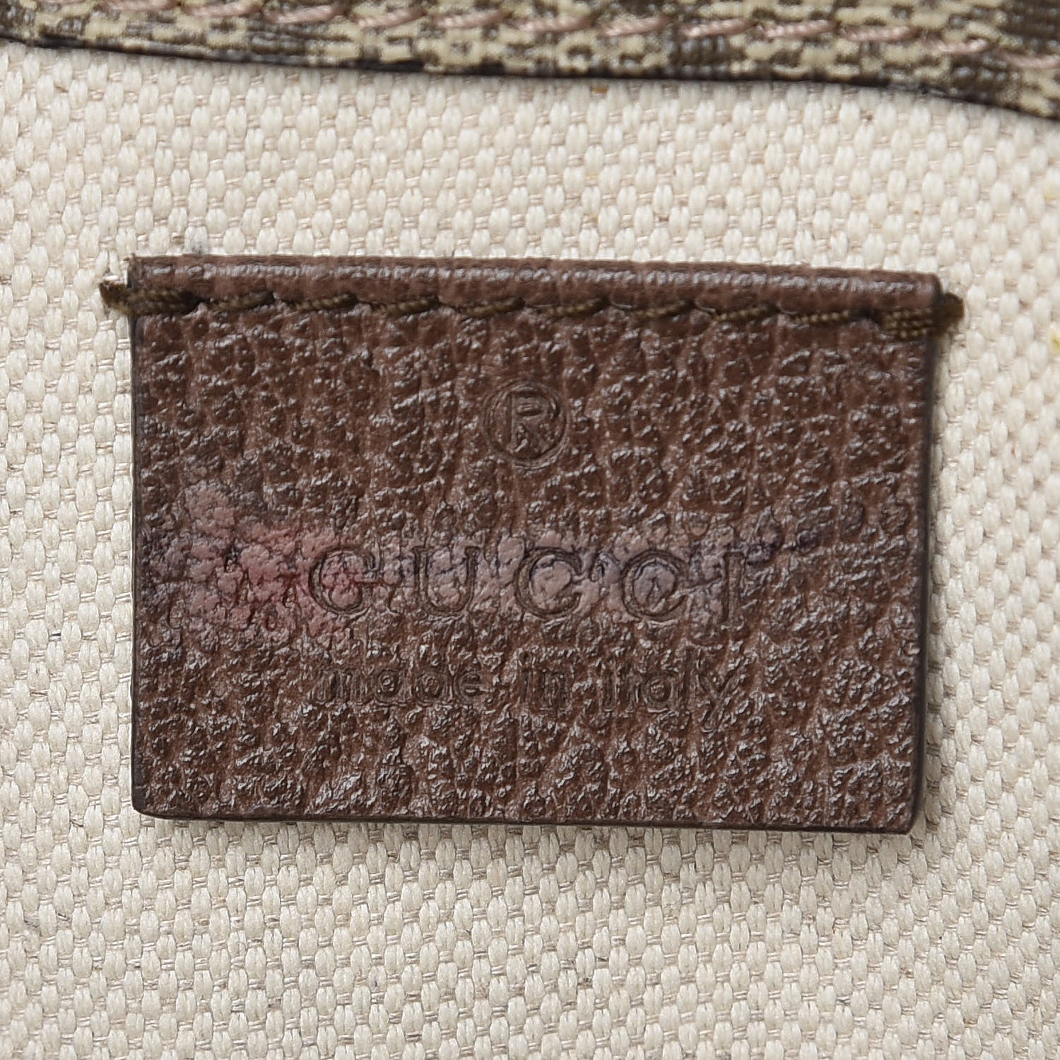 Gucci GG Supreme Monogram Neo Vintage Web Belt Bag Brown 8 of 9