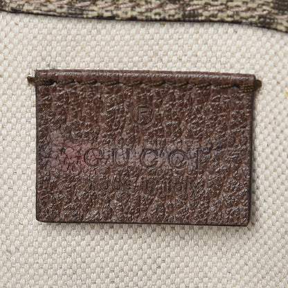 Gucci GG Supreme Monogram Neo Vintage Web Belt Bag Brown 8 of 9