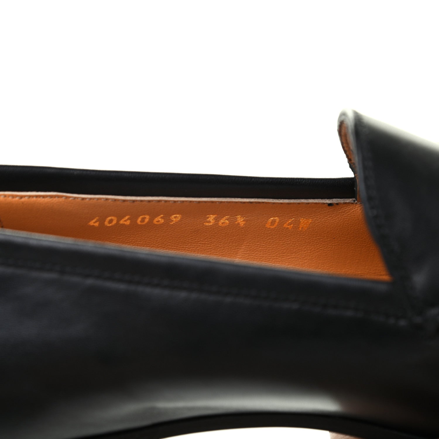 Gucci Calfskin Womens Jordaan Loafers 36.5 Black 8 of 8