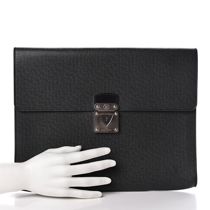 Louis Vuitton Taiga Minuto Briefcase Ardoise 2 of 7