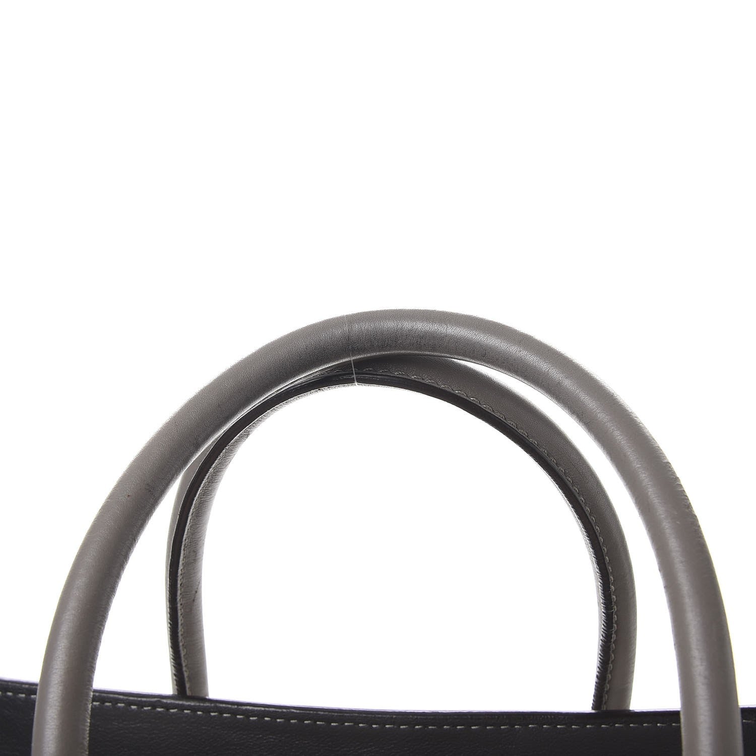 Celine Crocodile Embossed Nubuck Medium Phantom Luggage Grey 15 of 16
