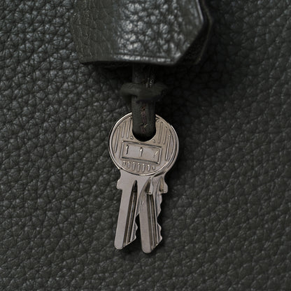 Hermes Taurillon Clemence Kelly Retourne 32 Vert De Gris 32 of 41