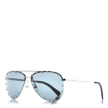 Louis Vuitton The Party Aviator Sunglasses Z0995W Black 1 of 7
