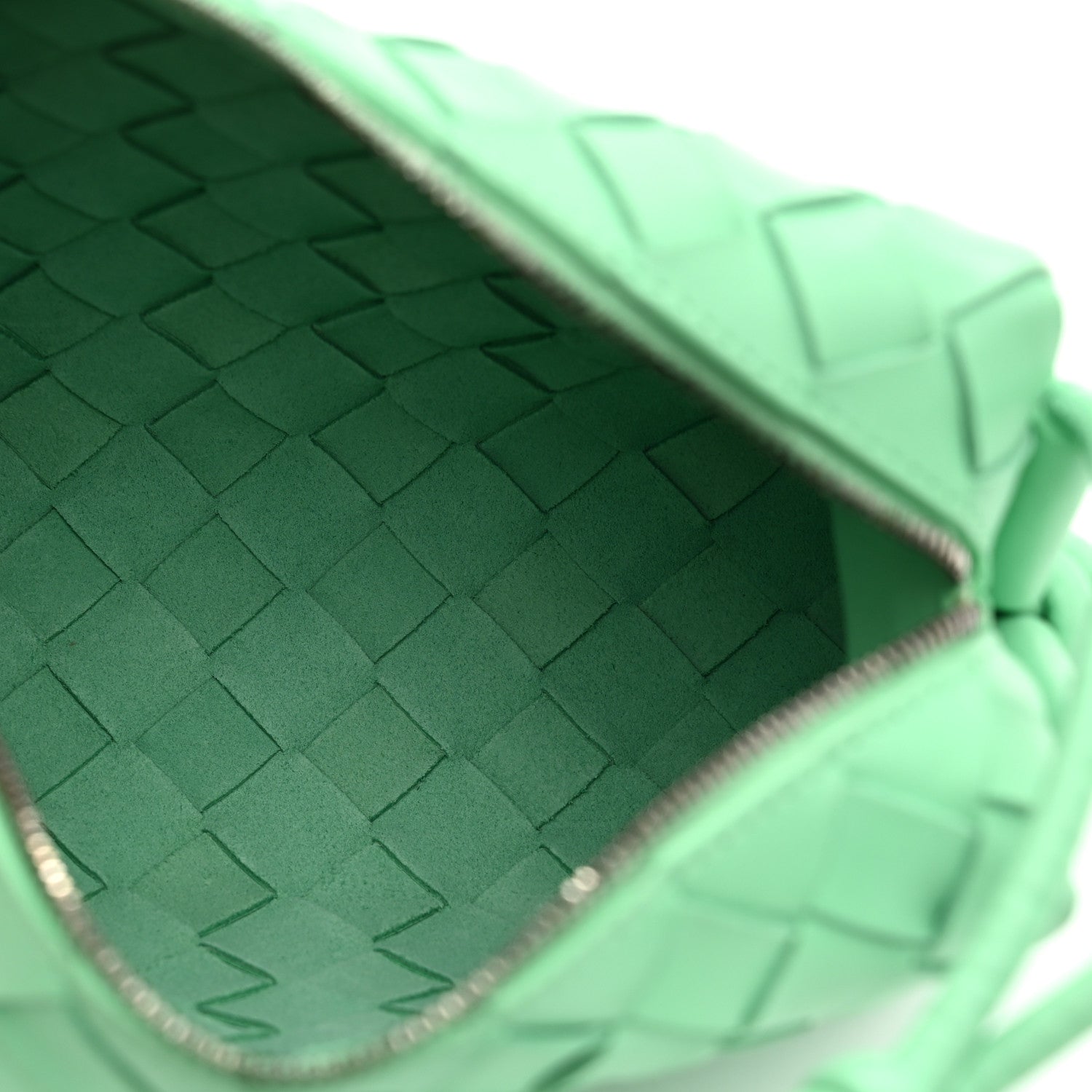 Bottega Veneta Nappa Intrecciato Mini Loop Camera Bag Fountain 5 of 9