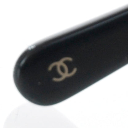 Chanel Acetate CC Logo Round Sunglasses 5154 Black 6 of 8