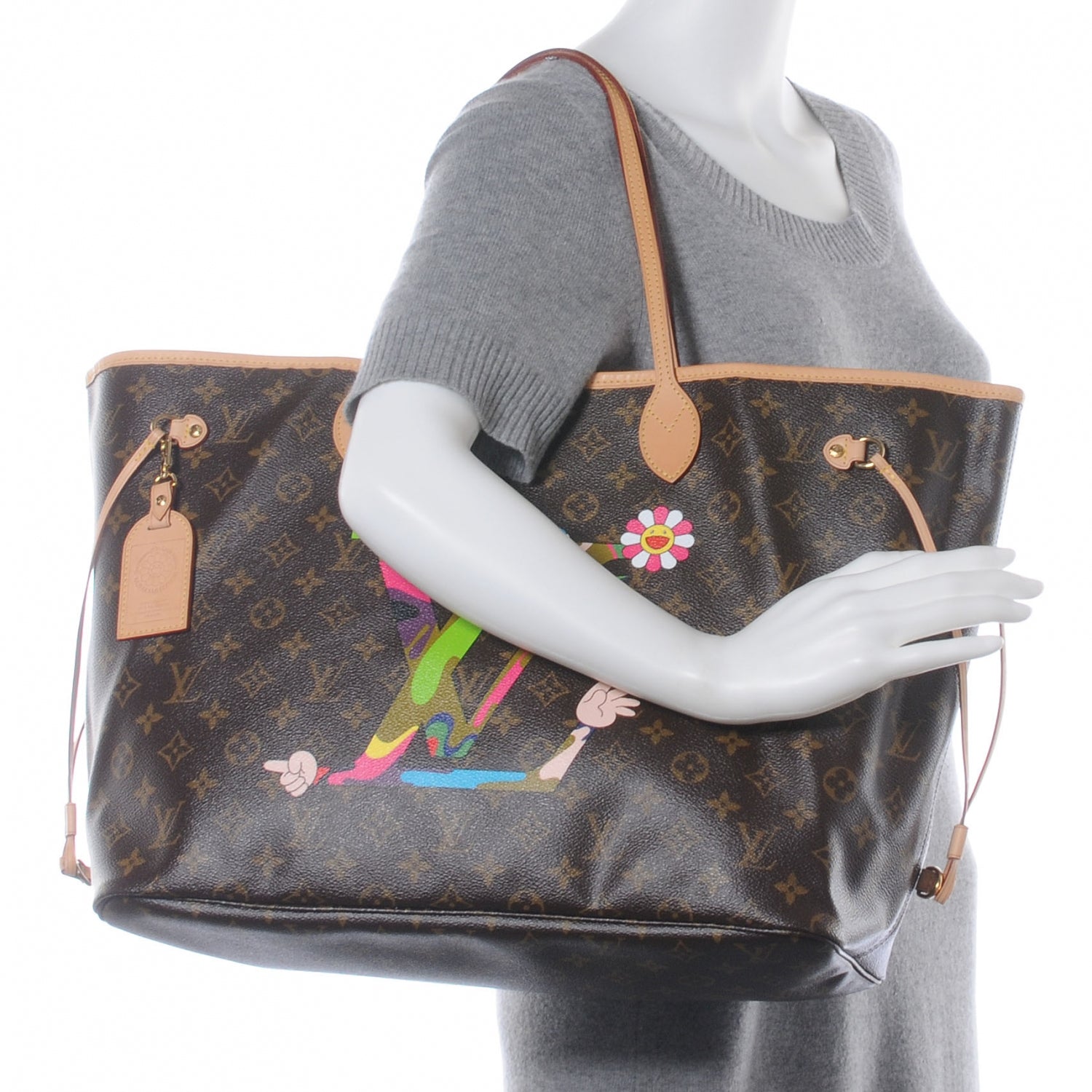 Louis Vuitton Monogram MOCA Neverfull GM 2 of 8