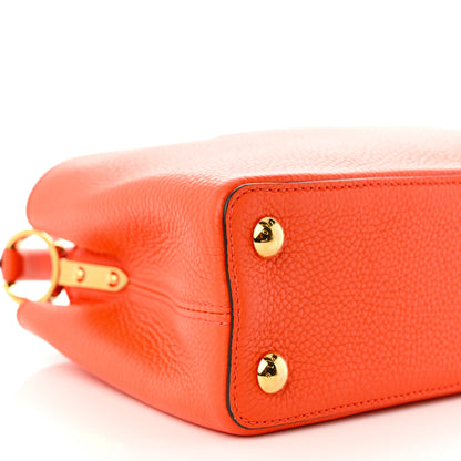 Louis Vuitton Taurillon Capucines BB Tonic Orange 8 of 10
