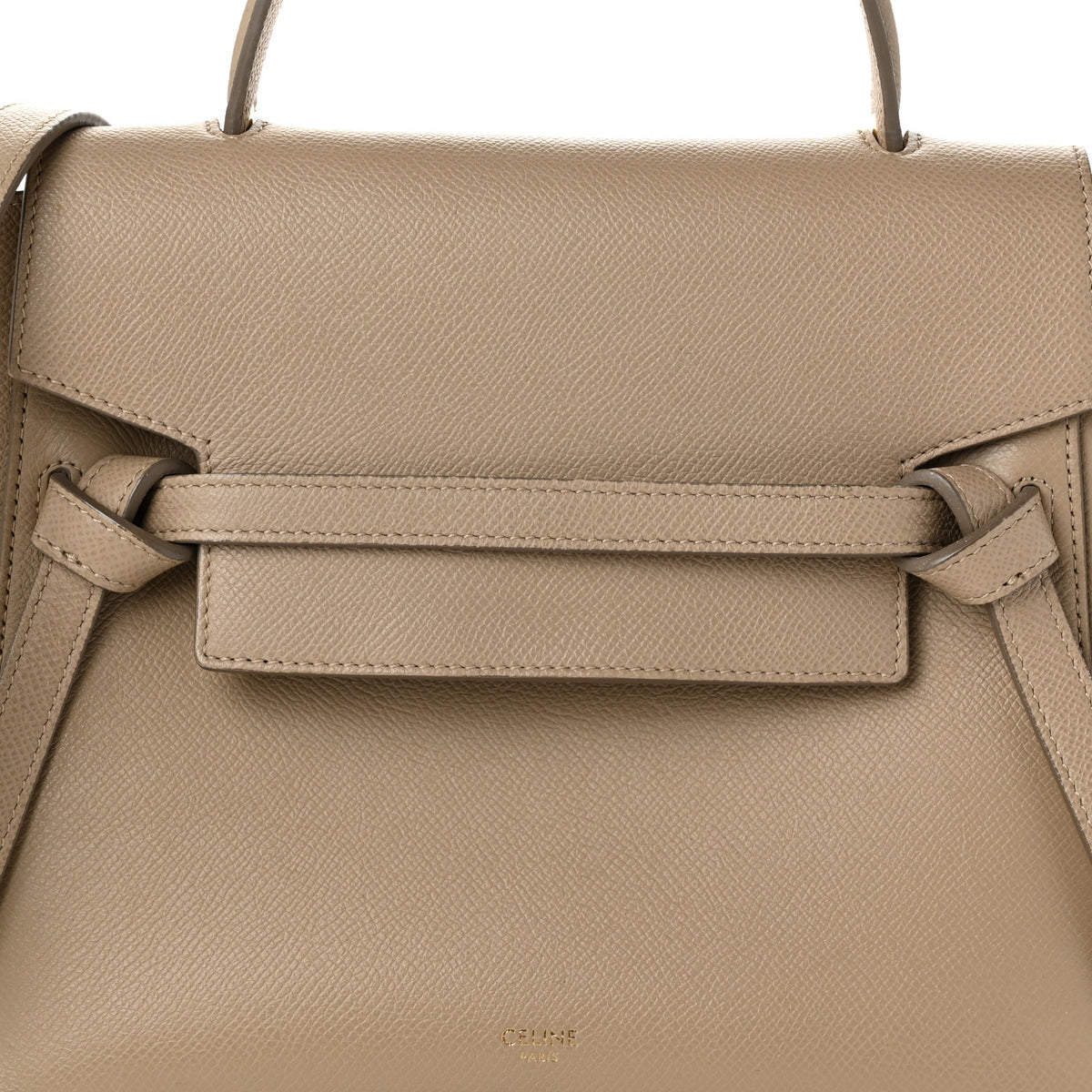 Celine Baby Grained Calfskin Micro Belt Bag Light Taupe 9 of 13