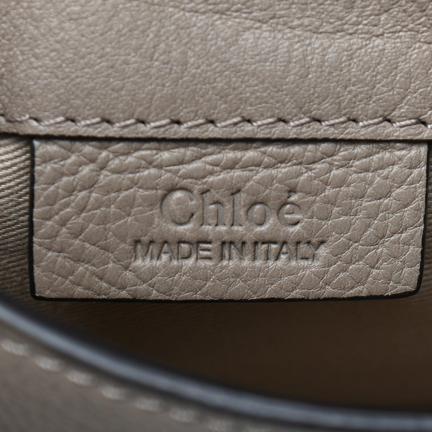 Suede Calfskin Mini Faye Backpack Motty Grey