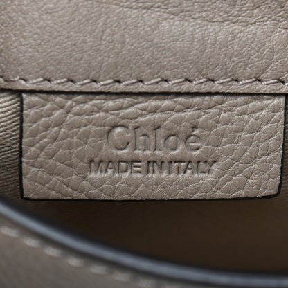 Chloe Suede Calfskin Mini Faye Backpack Motty Grey 5 of 8