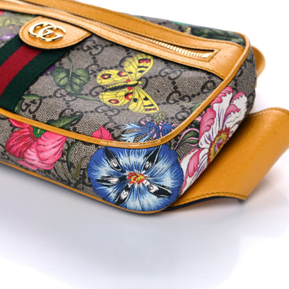 Gucci GG Supreme Monogram Flora Medium Ophidia Belt Bag Beige Multicolor Crop 10 of 13