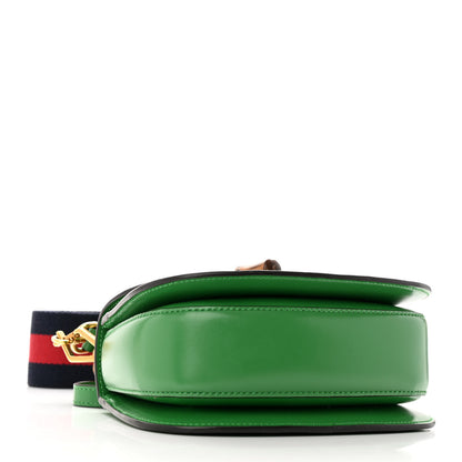 Gucci Boarded Dyana Lux Calfskin Mini Bamboo 1947 Top Handle Bag Spring Green 4 of 10