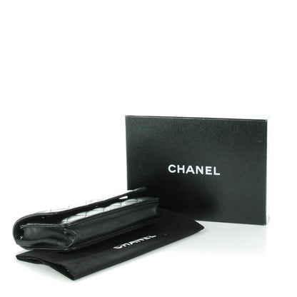 Chanel Lambskin Quilted Wallet On Chain WOC Black 4 of 9