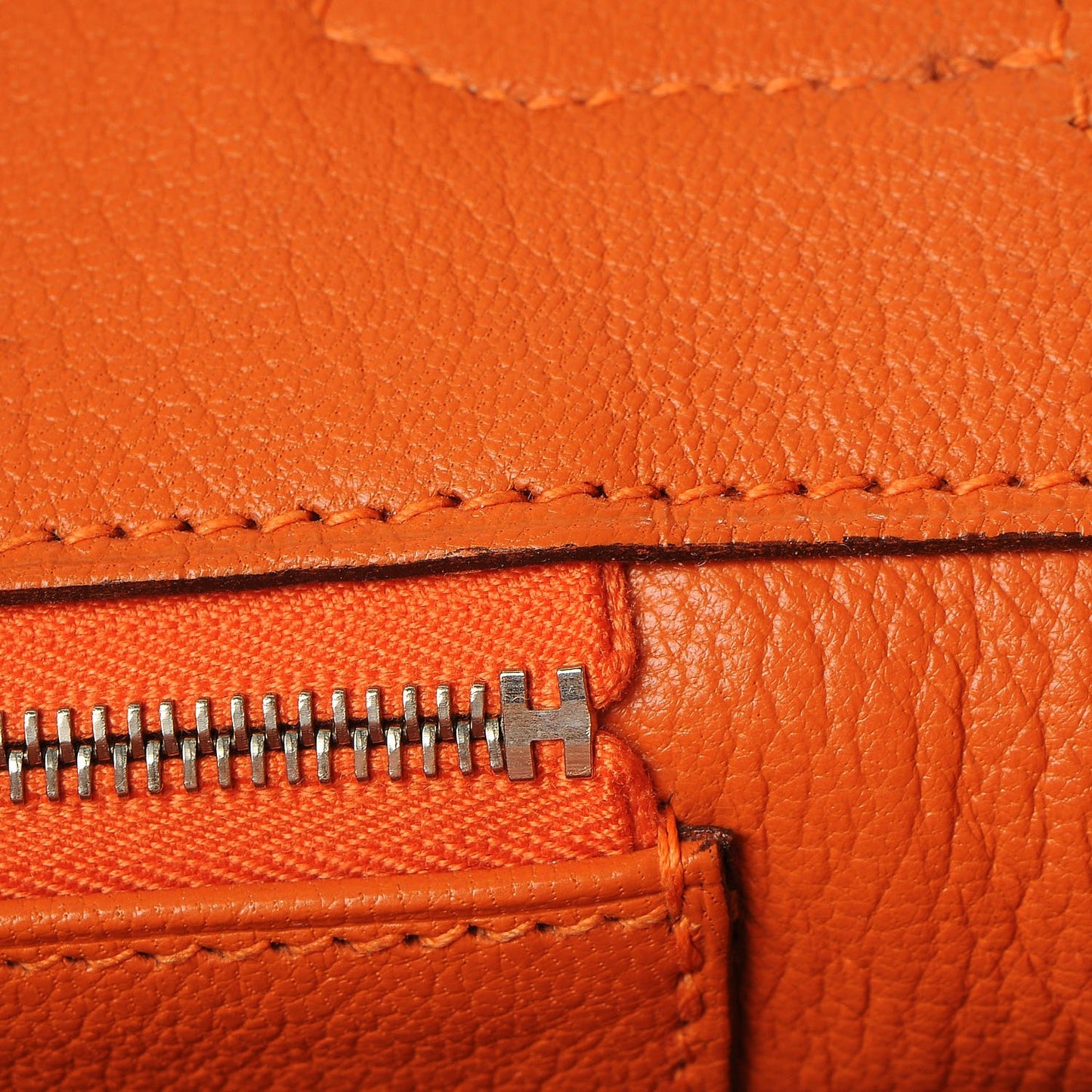 Epsom Birkin 35 Orange