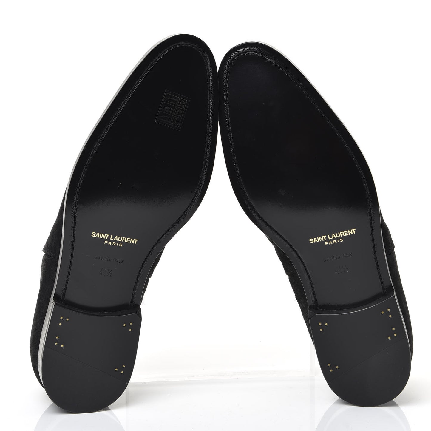 Suede Slim Chelsea Boots 41.5 Black