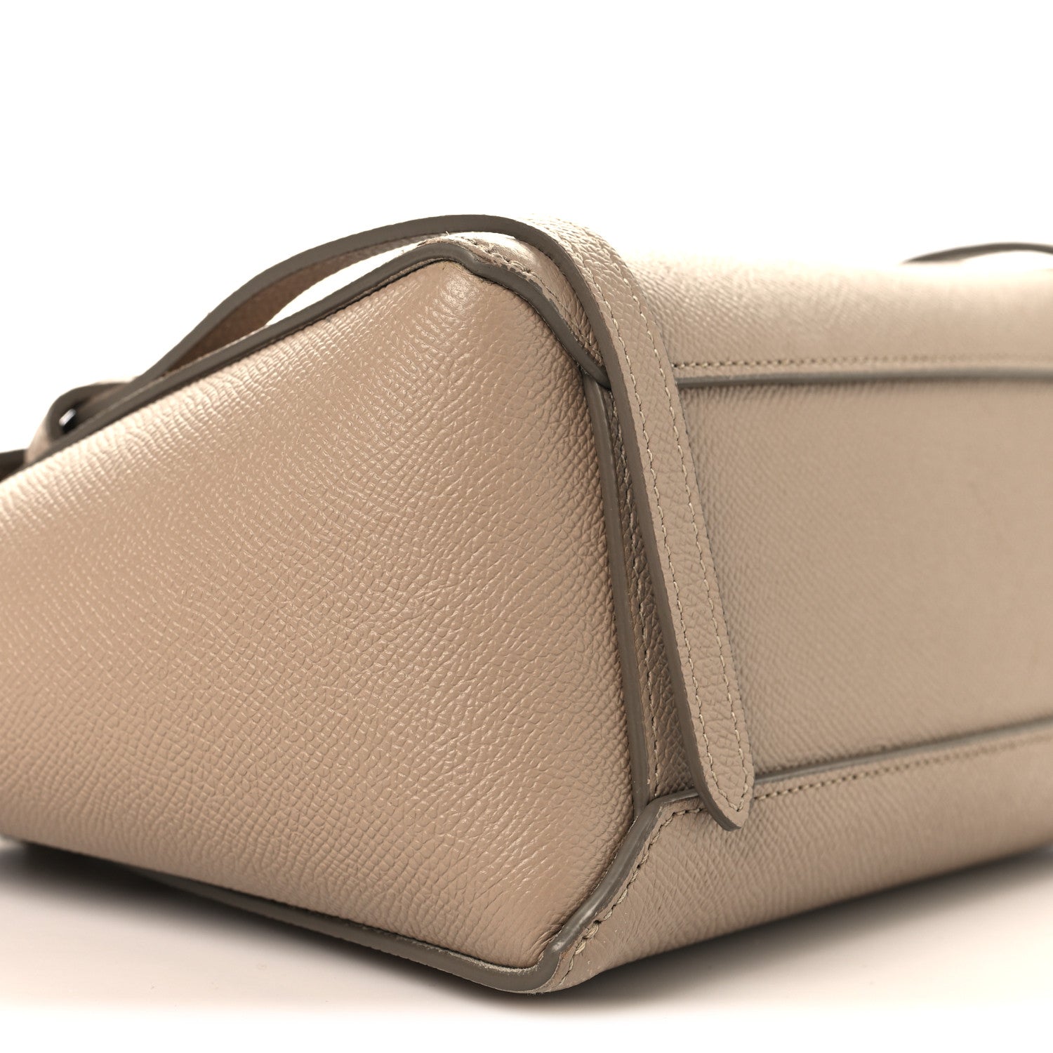 Celine Grained Calfskin Nano Belt Bag Light Taupe 9 of 12