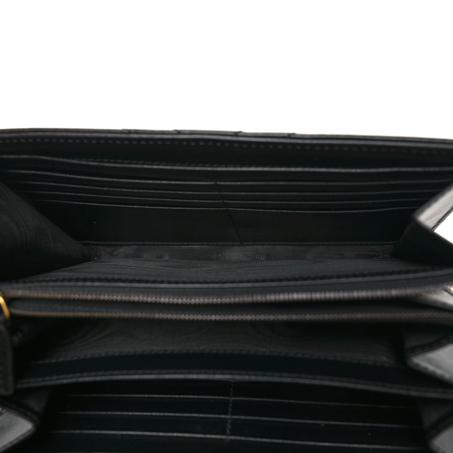 Calfskin Matelasse GG Marmont Chain Wallet Black