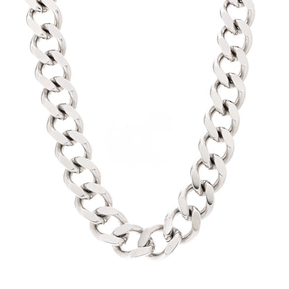 Christian Dior Metal CD Icon Chain Link Necklace Silver 4 of 7