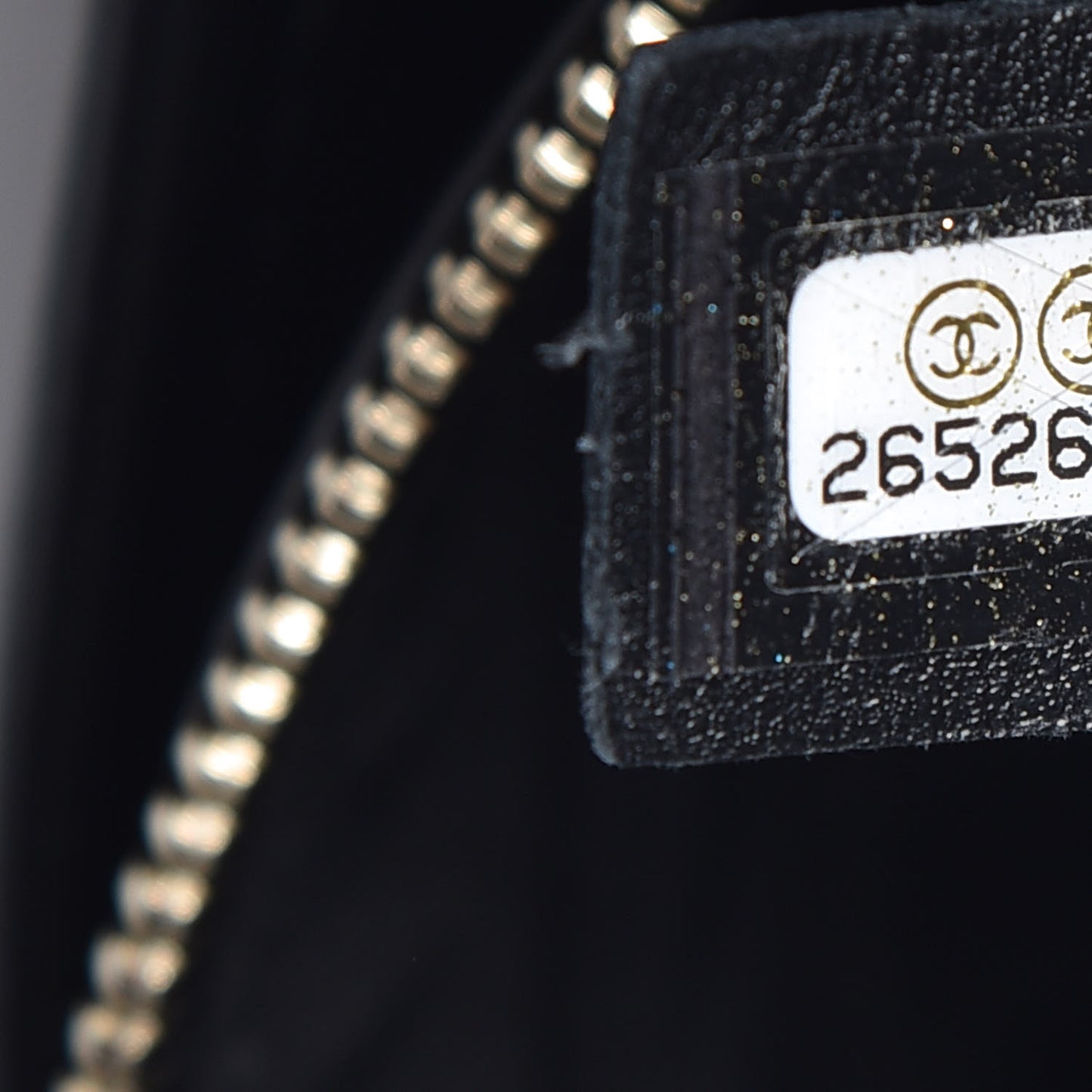 Sequin Wool Calfskin Small Gabrielle Hobo Black White