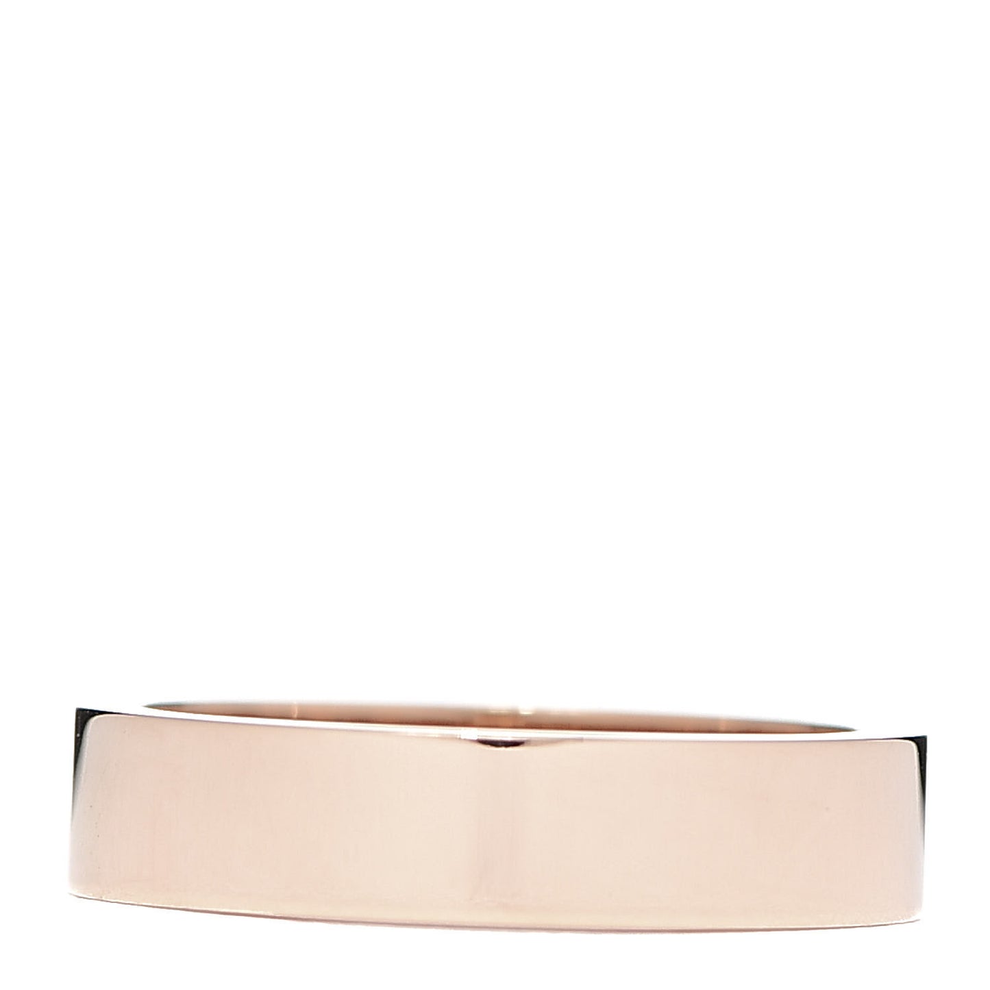 18K Pink Gold 4mm C De Wedding Band Ring 48 4.5