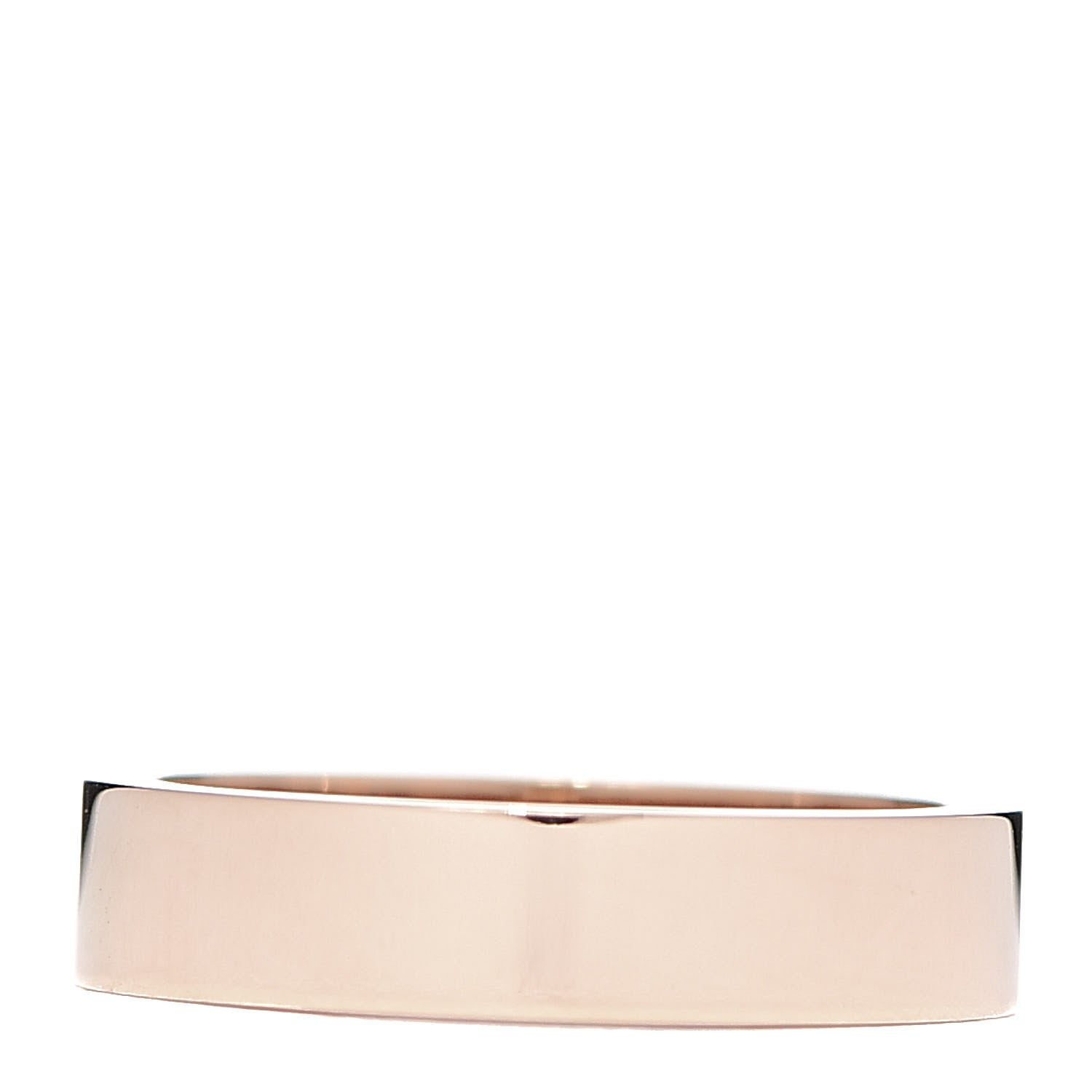 Cartier 18K Pink Gold 4mm C De Wedding Band Ring 48 4.5 3 of 6