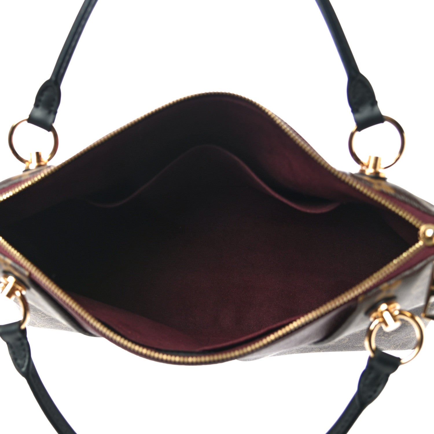Louis Vuitton Monogram V Tote MM Bordeaux 5 of 9