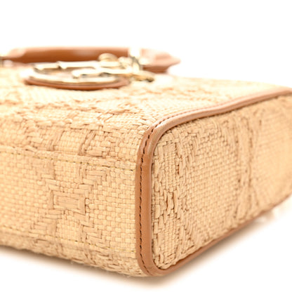 Christian Dior Raffia Macro Cannage Lady D-Joy Natural 10 of 10