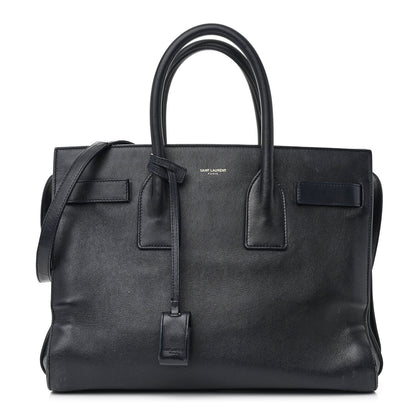 Saint Laurent Calfskin Small Sac De Jour Navy 1 of 26