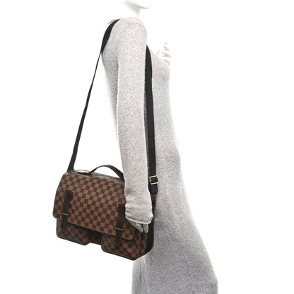 Louis Vuitton Damier Ebene Broadway Messenger Bag 2 of 14