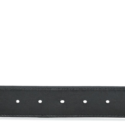 Christian Dior Calfskin Galaxy Oblique 40mm Reversible Belt 95 Black 5 of 5