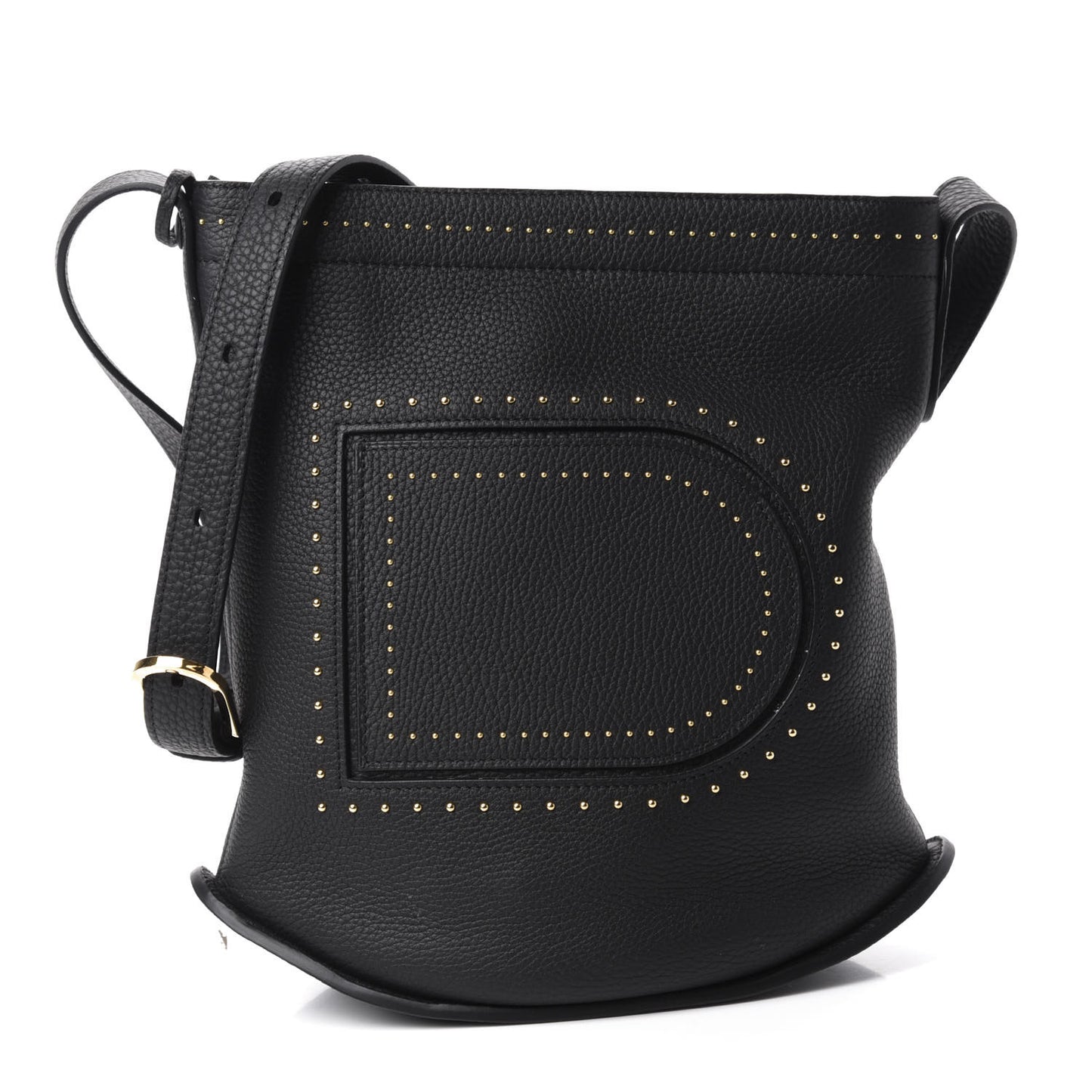 Taurillon Pin Daily Studded Bucket Black