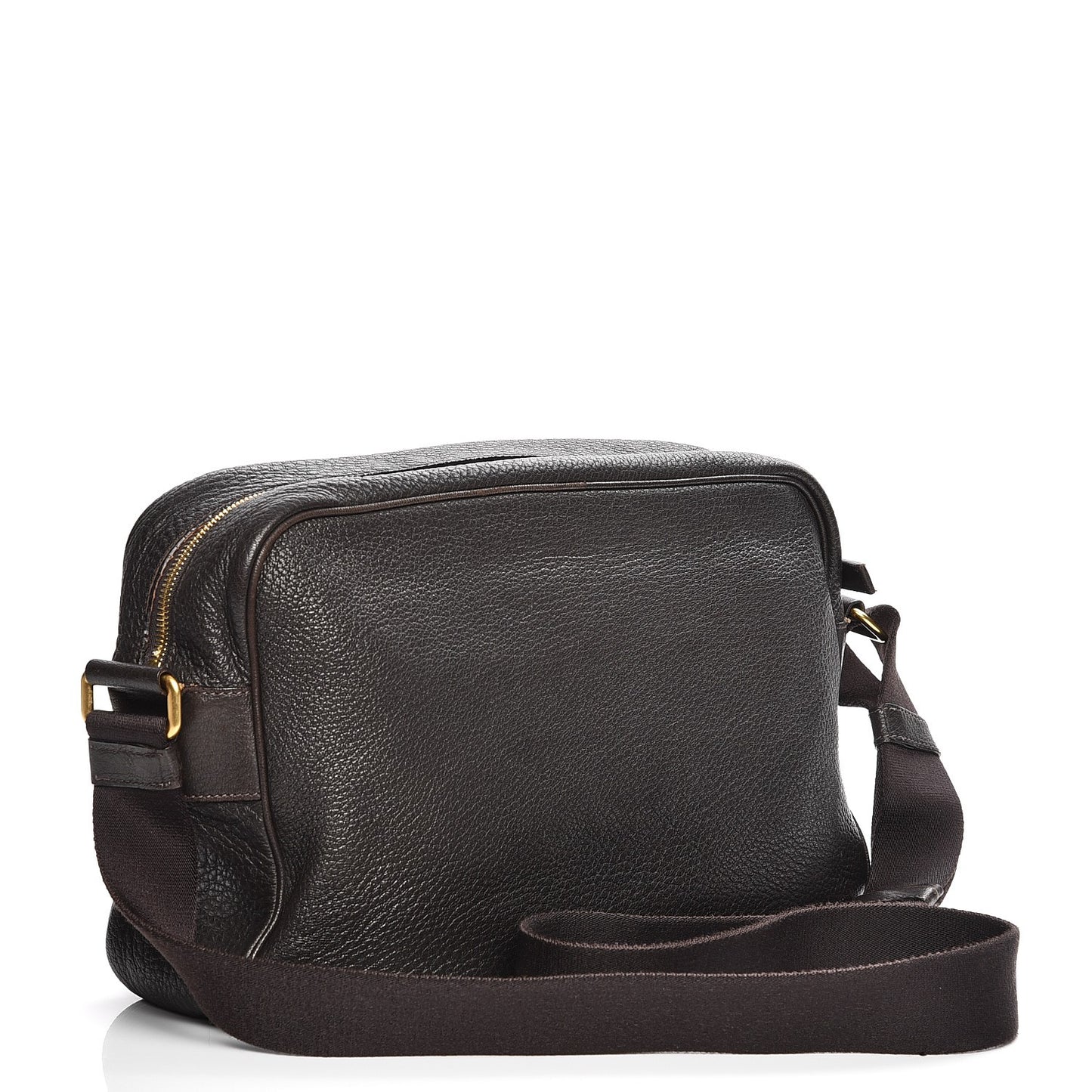 Cervo Deerskin Crossbody Dark Brown