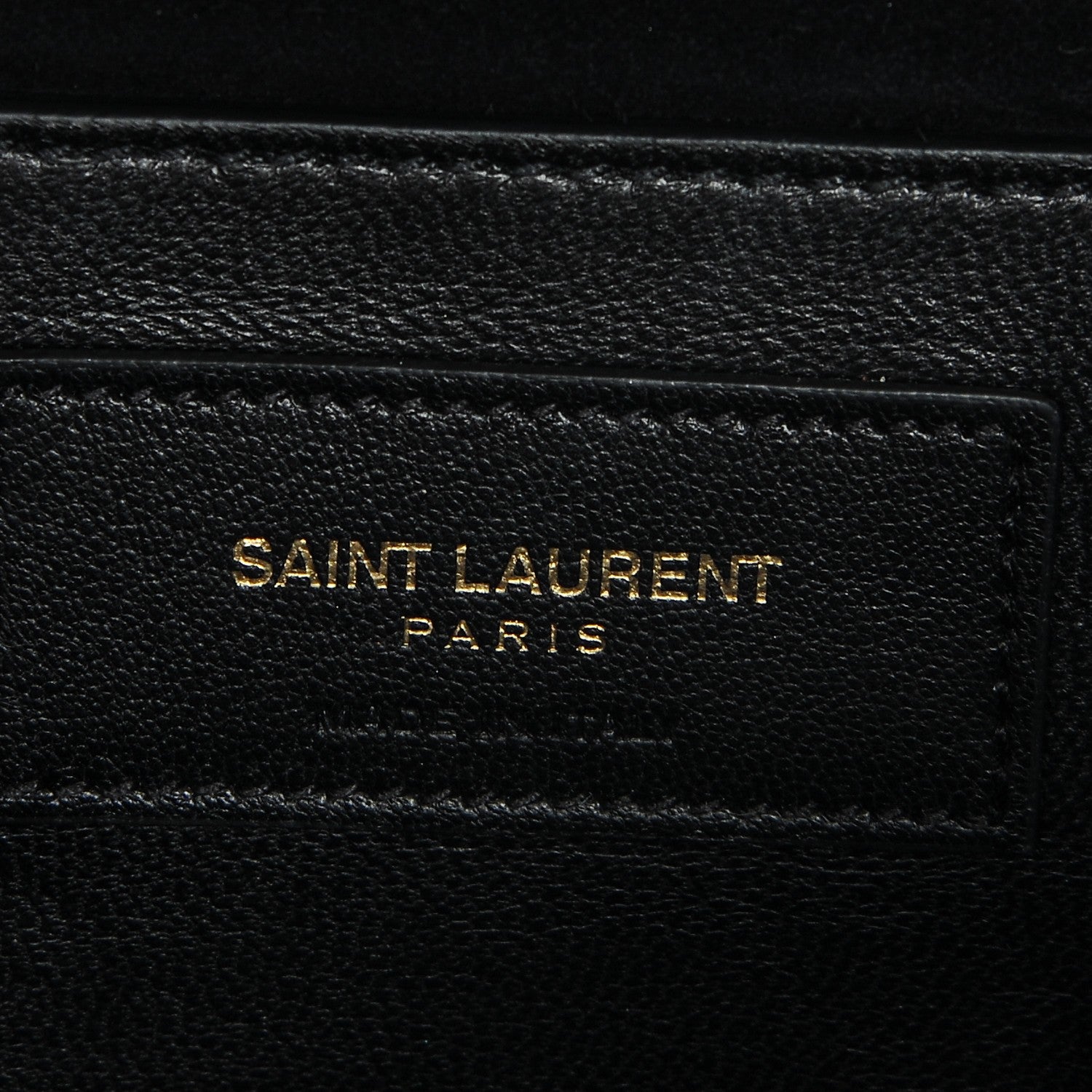 Saint Laurent Crochet Fringe Monogram Serpent Clutch Black 6 of 7