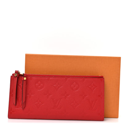 Louis Vuitton Empreinte Adele Wallet Cherry 8 of 8