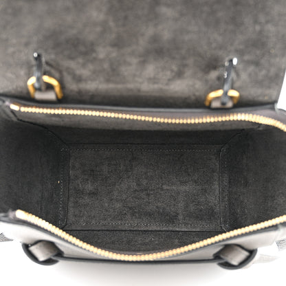 Celine Grained Calfskin Nano Belt Bag Grey 5 of 10
