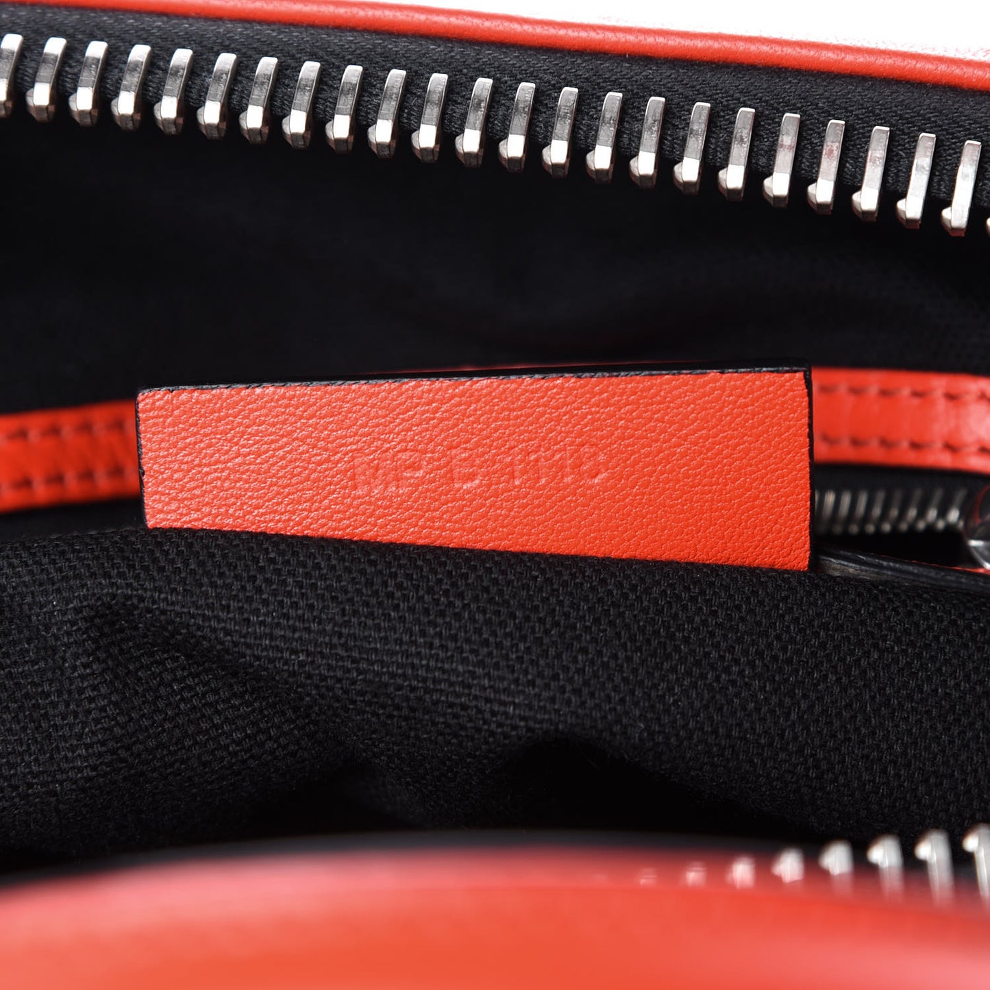 Lambskin Perforated Small Antigona Pop Red
