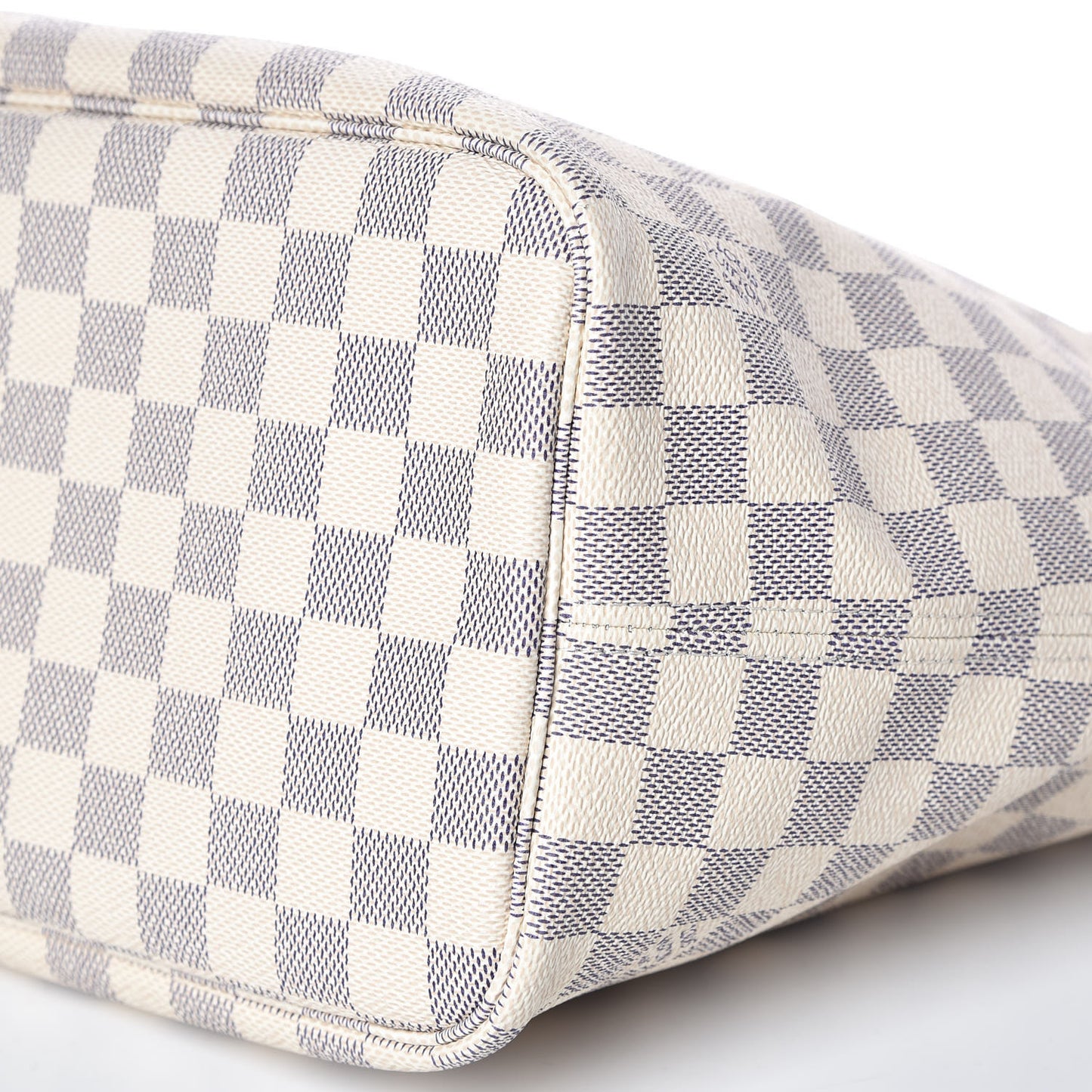 Damier Azur Neo Neverfull MM Rose Ballerine