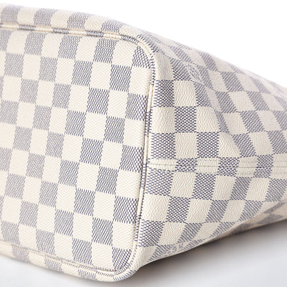 Louis Vuitton Damier Azur Neo Neverfull MM Rose Ballerine 6 of 11